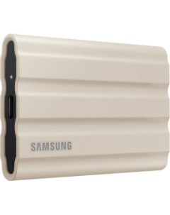 Внешний SSD диск 1 8 1 Tb USB Type C T7 Shield белый Samsung