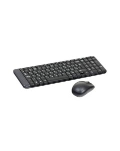 Комплект клавиатура мышь MK220 черный USB 920 003169 б у Logitech