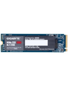 Твердотельный накопитель SSD M 2 128 Gb GP GSM2NE3128GNTD Read 1550Mb s Write 550Mb s 3D NAND TLC Gigabyte