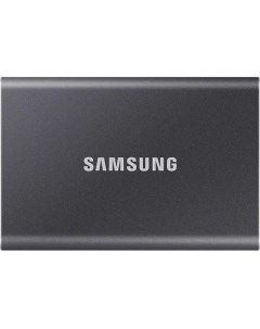 Внешний SSD диск 2 5 500 Gb USB 3 2 Gen 2 T7 серый MU PC500T WW Samsung