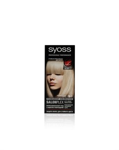 Стойкая крем краска для волос Color 10 1 Перламутровый Блонд 50мл Syoss