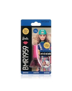Детский лак для ногтей Lukky Barbie Фуксия с блестками 3 5 5мл Lucky