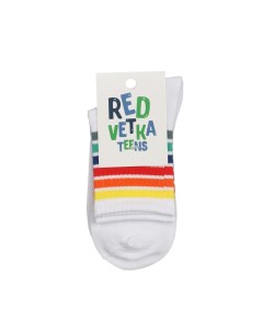 Детские носки Радуга Белый р 22 24 Red vetka teens