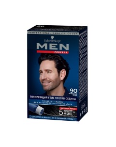 Оттеночный гель Men Perfect мужской для волос 90 Натуральный черный Schwarzkopf