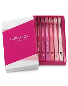 Набор ультрамягких зубных щеток Pink Edition 6 штук Наборы Curaprox