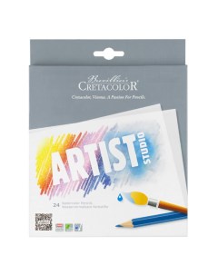 Набор акварельных карандашей Artist Studio Line 24 цвета картонная коробка Cretacolor