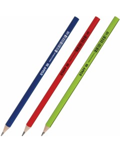 Пластиковый чернографитный карандаш Staff