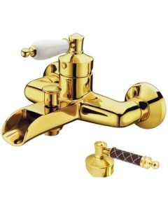Смеситель для ванны Vogue золото с коричневым Boheme