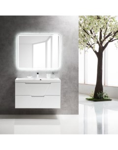 Мебель для ванной Vittoria 100 bianco lucido Belbagno