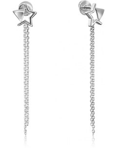 Серьги из серебра Platina jewelry