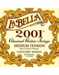 Струны для классической гитары La Bella 2001M La bella