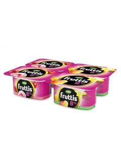 Йогуртный продукт вишневый пломбир груша ваниль 8 115 г Fruttis