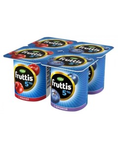 Йогуртный продукт вишня черника 5 115 г Fruttis