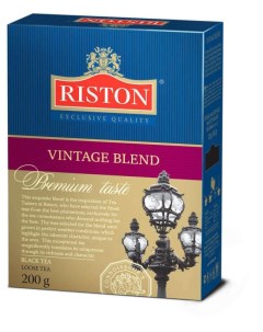 Чай черный Vintage Blend листовой 200 г Riston