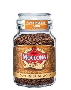 Кофе растворимый Continental Gold сублимированный 95 г Moccona