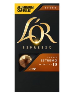 Кофе в капсулах Lor Espresso Lungo Estremo 10 капсул L'or
