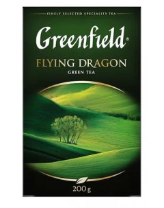 Чай зеленый Flying Dragon листовой 200 г Greenfield