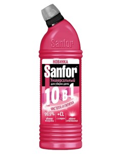 Чистящее средство 10 в1 универсальное 750 г Sanfor