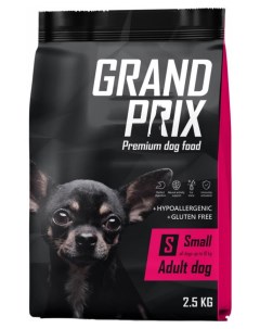 Сухой корм для взрослых собак мелких и миниатюрных пород Small Adult 2 5кг Grand prix