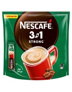 Кофейный напиток растворимый 3в1 Крепкий 20 x14 5 г Nescafe