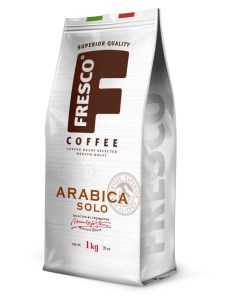 Кофе в зернах Arabica Solo жареный 1 кг Fresco