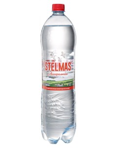 Вода минеральная Stelmas природная питьевая столовая газированная 1 5 л