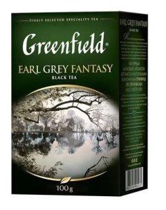 Чай черный Grey Fantasy листовой 100 г Greenfield
