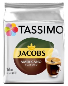 Кофе в капсулах Tassimo Americano Classico 16 капсул Jacobs