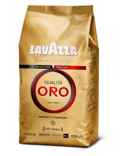 Кофе в зернах Qualita Oro 1 кг Lavazza