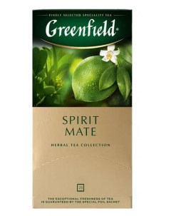 Чай травяной Spirit Mate цитрусовый микс в палкетиках 25х1 7 г Greenfield