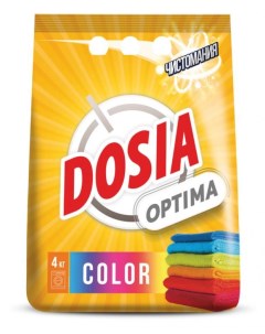Стиральный порошок Optima Color для цветного белья 4 кг Dosia