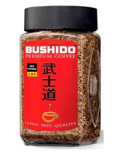 Кофе растворимый Red Katana сублимированный 100 г Bushido
