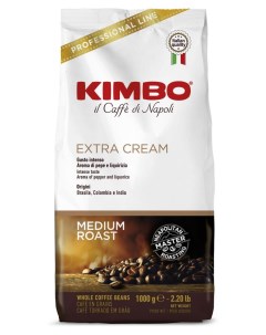 Кофе в зернах Extra Cream 1 кг Kimbo