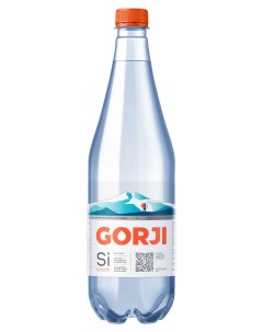 Вода минеральная газированная 1 л Gorji