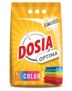 Стиральный порошок Color Optima Альпийская свежесть 6 кг Dosia
