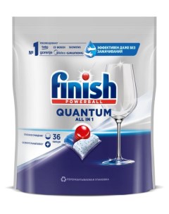 Капсулы для посудомоечной машины Quantum 36 шт Finish