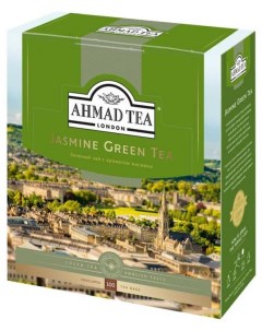 Чай зеленый с жасмином в пакетиках 100х2 г Ahmad tea