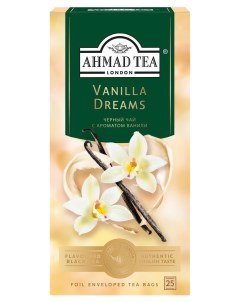 Чай черный Ванильные Грезы в пакетиках 25 х 1 8 г Ahmad tea
