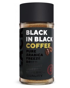 Кофе растворимый сублимированный 85 г Black in black