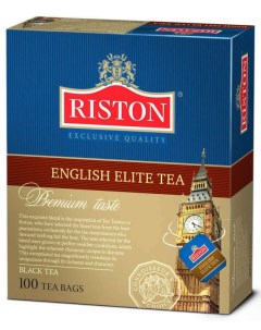 Чай черный English Elite в пакетиках 100х2 г Riston