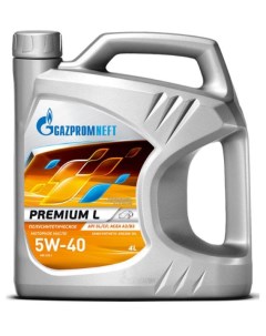 Масло моторное Premium L 5W 40 4 л Gazpromneft