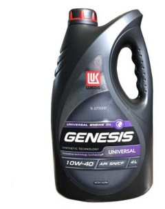 Масло моторное Genesis Universal 10W 40 полусинтетическое 4 л Лукойл