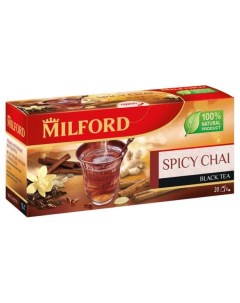Чай черный С пряностями в пакетиках 20х1 75 г Милфорд
