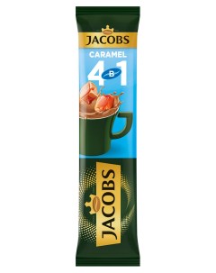 Кофе растворимый Caramel 4в1 13 5 г Jacobs