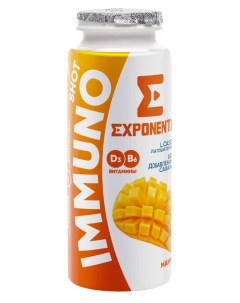 Напиток кисломолочный Immuno Shot манго 2 5 100 г Exponenta