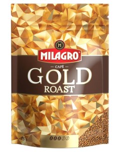 Кофе растворимый Gold Roast 75 г Milagro