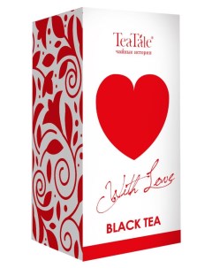 Чай черный With Love Heart 70 г Teatale