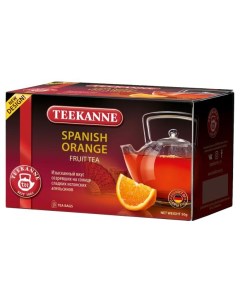 Чай фруктовый Испанский апельсин в пакетиках 20х2 5 г Teekanne