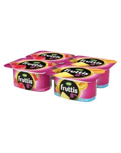 Йогуртный продукт малина ананас дыня 8 БЗМЖ 115 г Fruttis