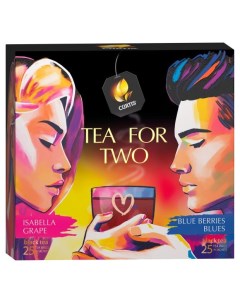 Чайное ассорти Tea for two в пакетиках 95 г Curtis